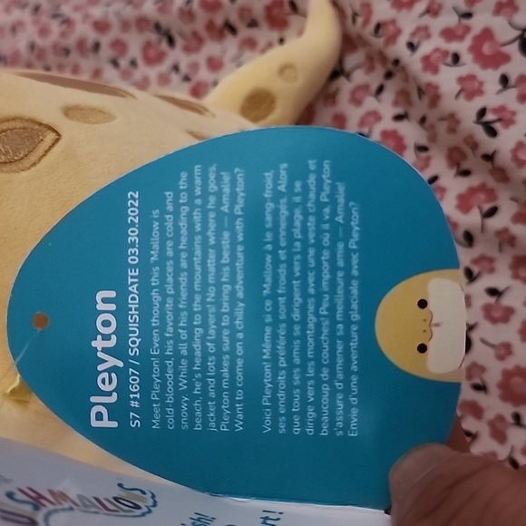 Brand new Squishmallows Mallow the Pleyton Plush Pillow - Picture 10 of 10